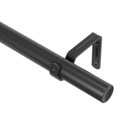 Produse - Galerie pentru Perdele Zen, Metal Negru Finisaj Ecologic - Umbra