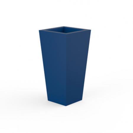 Produse - Ghiveci de masa LED patrat High Square Cone 18x18x36 cm, design minimalist, 41218A - Vondom