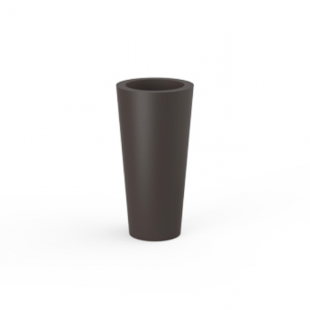 Produse - Ghiveci decorativ conic inalt High Cone Ø14x28 cm cu iluminare LED, culoare personalizabila, 40514A - Vondom