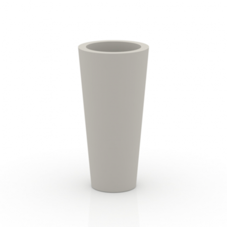Produse - Ghiveci decorativ gradina conic inalt High Cone Ø40x80 cm cu iluminare LED, culoare personalizabila, 40540A - Vondom