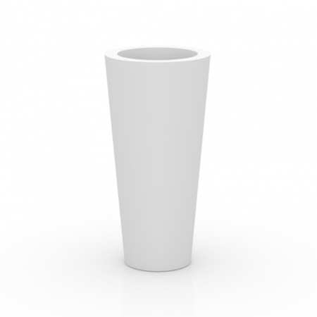 Produse - Ghiveci decorativ gradina conic inalt High Cone Ø50x100 cm cu iluminare LED, culoare personalizabila, 40550A - Vondom