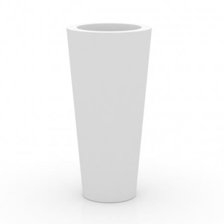 Produse - Ghiveci decorativ gradina conic inalt High Cone Ø60x120 cm cu iluminare LED, culoare personalizabila, 40560A - Vondom