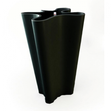 Ghivece/jardiniere gradina simple & cu iluminare LED - Ghiveci decorativ gradina iluminare LED Bye-bye 60x56x100 cm, design modern, 58004A - Vondom