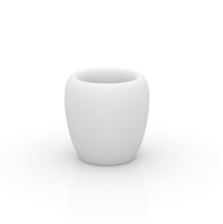 Produse - Ghiveci decorativ LED RGBW cu control smart Blow 40x40x40 cm, design modern, 55017A - Vondom