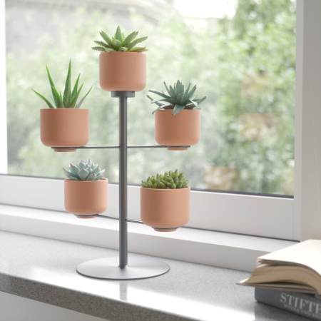Ghiveci Decorativ Terrapotta 29x29x38 cm, Titan - Umbra [2]
