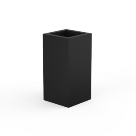 Produse - Ghiveci flori de masa forma cub LED Cubo Nano 14x14x28 cm, 41414A - Vondom