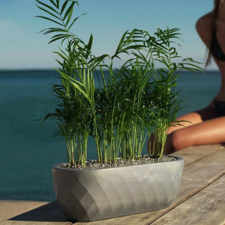 Ghiveci flori de masa Vases Nano 14x33x12 cm cu iluminare LED, forme geometrice, 47033A - Vondom [4]