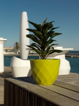 Ghiveci flori de masa Vases Nano Ø18x15 cm cu iluminare LED, forme geometrice, 47018F - Vondom [2]