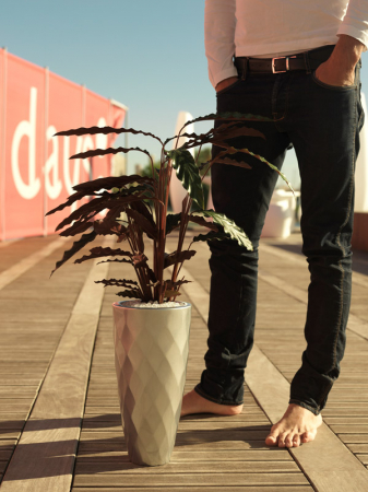 Ghiveci flori de masa Vases Nano Ø18x36 cm cu iluminare LED, forme geometrice, 47036A - Vondom [6]