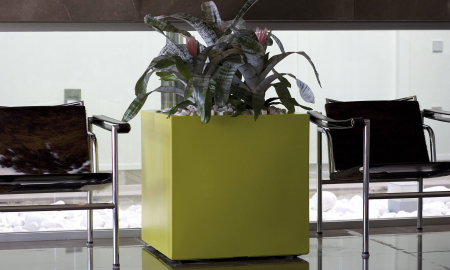 Ghiveci flori gradina forma cub LED Cube 50x50x50 cm, 41350A - Vondom [5]