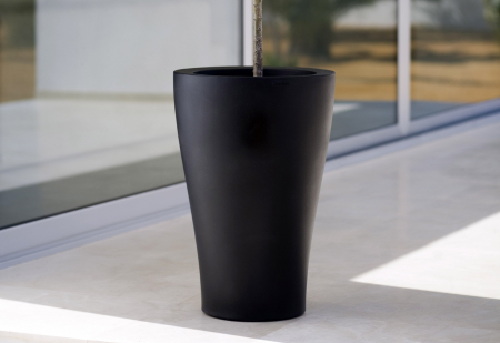 Ghiveci flori inalt LED Curved Ø14x28 cm design modern, 42114A - Vondom [2]