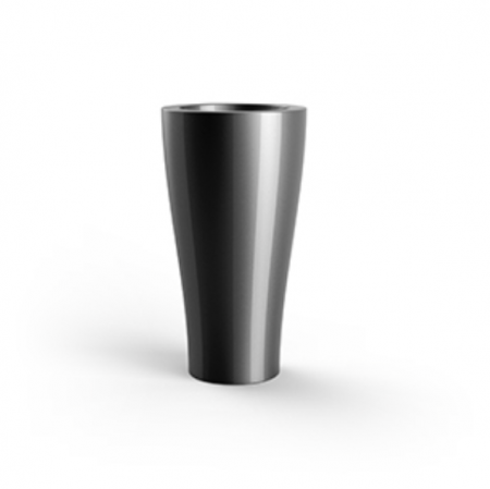 Produse - Ghiveci flori inalt LED Curved Ø14x28 cm design modern, 42114A - Vondom