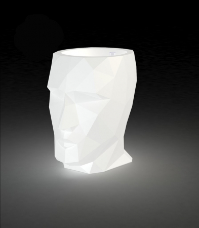 Ghiveci flori LED Adan Planter 49x68x70 cm, forma sculptura fata geometrica, 49060A - Vondom [5]