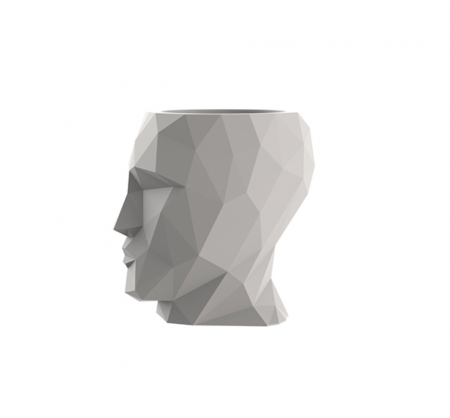 Ghiveci flori LED Adan Planter 49x68x70 cm, forma sculptura fata geometrica, 49060A - Vondom [2]