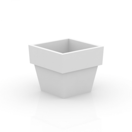 Produse - Ghiveci flori patrat decorativ Square 50x50x43 cm, culoare personalizabila, 415502 - Vondom