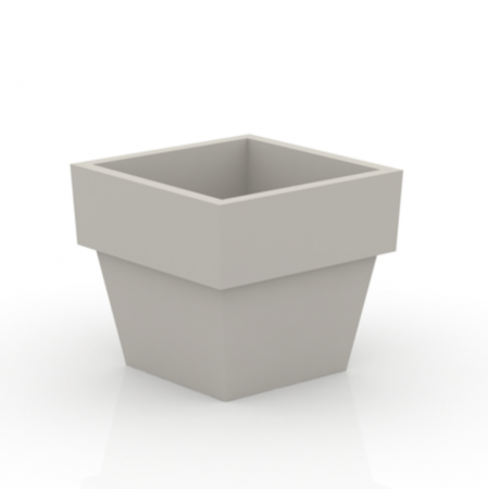 Produse - Ghiveci flori patrat decorativ Square 60x60x62 cm, culoare personalizabila, 415602 - Vondom