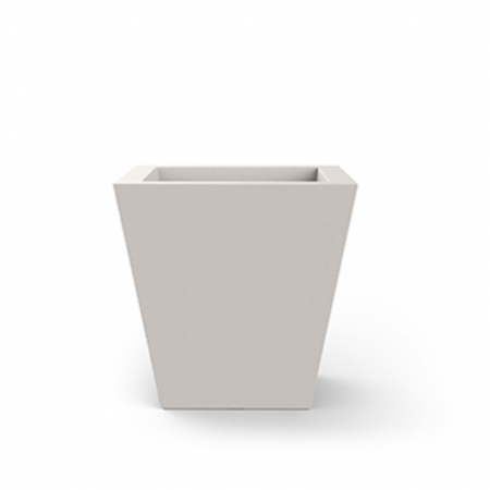 Produse - Ghiveci flori patrat LED Cone 40x40x40 cm, design minimalist, 41140A - Vondom