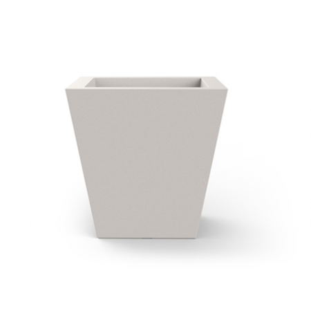 Produse - Ghiveci flori patrat LED Cone 50x50x50 cm, design minimalist, 41150A - Vondom