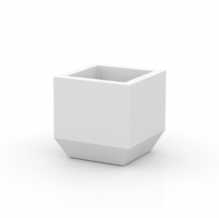 Produse - Ghiveci flori patrat LED Vela Chill 40x40x30 cm, 54073A - Vondom