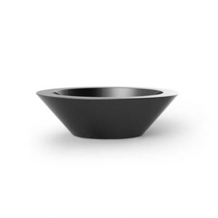 Produse - Ghiveci flori rotund plat Centro Ø50x15 cm design modern decorativ, culoare personalizabila, 40850 - Vondom