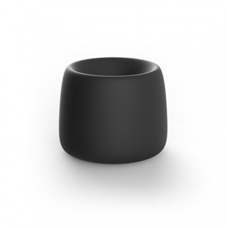 Produse - Ghiveci gradina decorativ LED Organic Round Ø51x40 cm, design modern, 42311A - Vondom