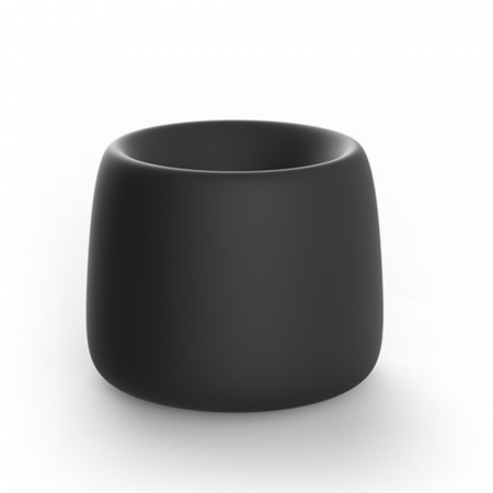 Produse - Ghiveci gradina decorativ LED Organic Round Ø73x57 cm, design modern, 42313A - Vondom
