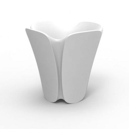 Ghivece/jardiniere gradina simple & cu iluminare LED - Ghiveci gradina iluminare LED Pezzettina 85x85x85 cm, design modern, 56008A - Vondom