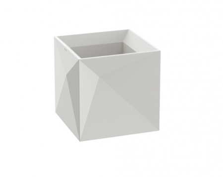 Ghiveci gradina patrat LED Faz 40x40 cm, design modern forme geometrice, 54175A - Vondom [1]