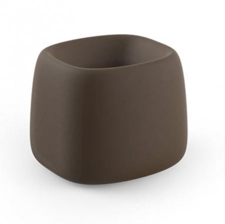 Produse - Ghiveci gradina patrat decorativ LED Organic Square 46x51x40 cm, design modern, 42303A - Vondom