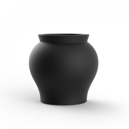 Ghivece/jardiniere gradina simple & cu iluminare LED - Ghiveci rotund LED stil clasic Venus Ø83x80 cm, 67021A - Vondom
