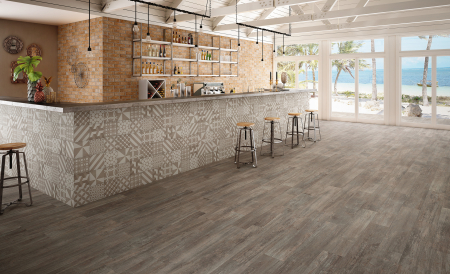 Gresie imitatie lemn 20x120 cm - Cabane Tobacco [1]