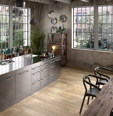 Gresie portelanata - Gresie tip parchet 20x120, seria NORTH WIND OAK