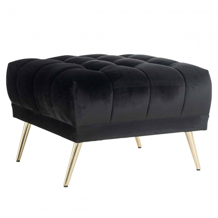 Produse - Hocker Huxley antraciet velvet (Quartz Antraciet 801), S5124 ANTRACIET VELVET - Richmond Interiors