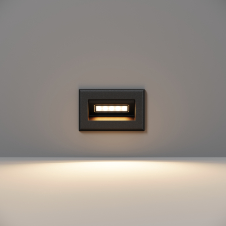 Iluminat pentru scări Bosca, Metal Negru, 3W, MAYTONI O045SL-L3B3K [5]
