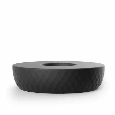 Decoratiuni gradina cu iluminare LED - Insula rotunda LED Vases Island Ø178 cm cu ghiveci flori integrat, 47178A - Vondom
