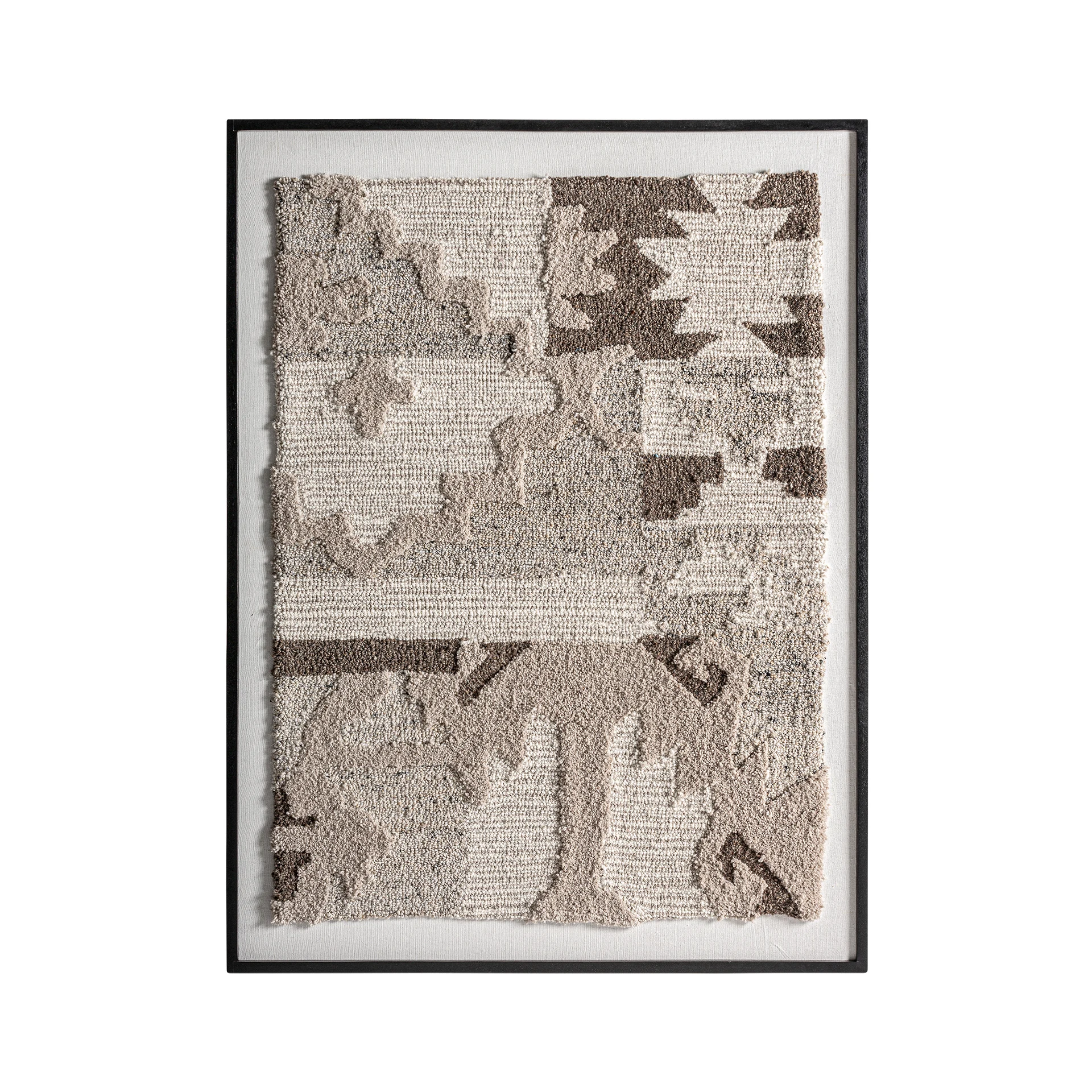 Ivar Decoratiune de Perete, Bej/Maro, 120x4x90 cm, Stil Boho - VicalHome 35006 [4]