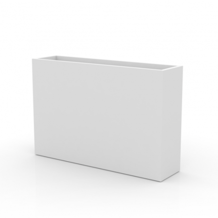 Ghivece/jardiniere gradina simple & cu iluminare LED - Jardiniera decorativa LED pentru perete Wall 120x30x80 cm design minimalist, 42430A - Vondom