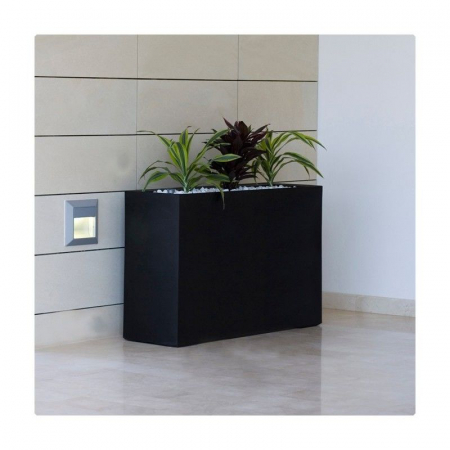 Jardiniera decorativa LED pentru perete Wall 80x25x80 cm design minimalist, 42425RF - Vondom [4]