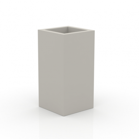 Produse - Jardiniera gradina forma inalta cub LED Cube High 50x50x100 cm, 41451A - Vondom