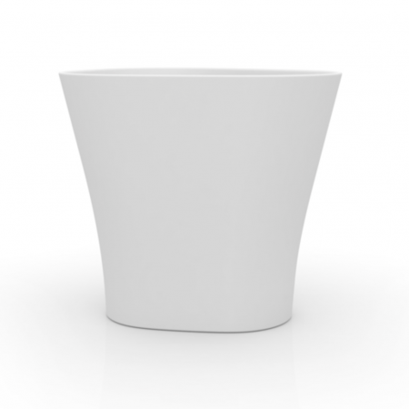 Ghivece/jardiniere gradina simple & cu iluminare LED - Jardiniera inalta decorativa gradina cu iluminare LED Bones 132x114x120 cm, design modern minimalist, 57004A - Vondom