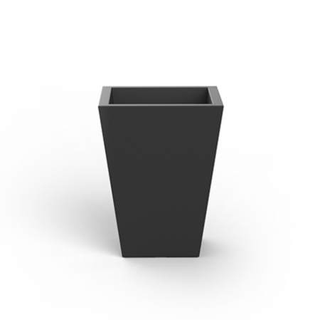 Produse - Jardiniera patrata High Square Cone 40x40x52 cm, design minimalist, 41240 - Vondom
