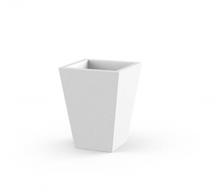 Jardiniera patrata High Square Cone 40x40x52 cm, design minimalist, 41240 - Vondom [1]