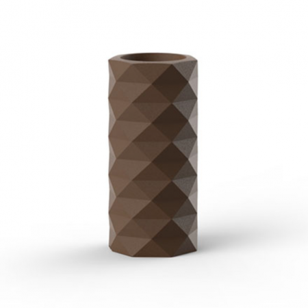 Produse - Jardiniera rotunda decorativa cu iluminare LED Marquis Ø25x53cm, forme geometrice, 47082A - Vondom