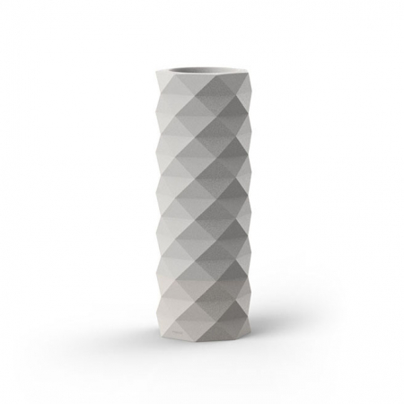 Jardiniera rotunda decorativa cu iluminare LED Marquis Ø30x86 cm, forme geometrice, 47084A - Vondom [1]