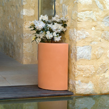Jardiniera semicilindrica de perete Cilindro 50x29x55 cm, culoare personalizabila, 40950 - Vondom [4]