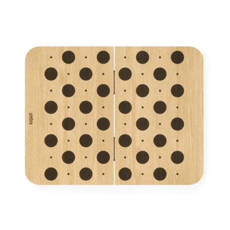 Joc Strategic Backgammon 24x5x37 cm, Lemn de Frasin - Umbra [2]