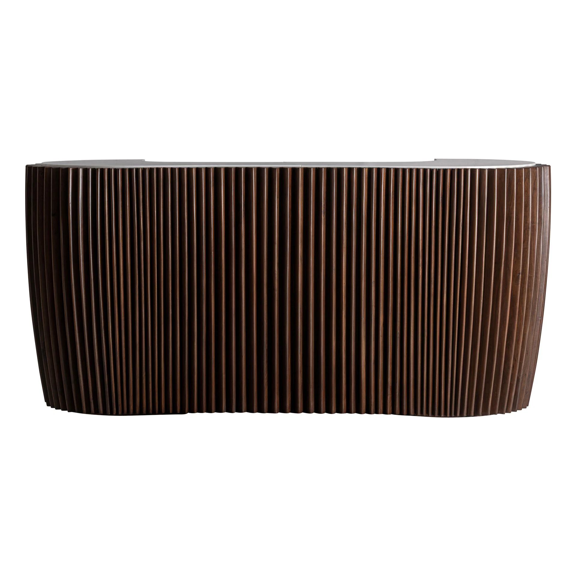 Produse - Kaleh Bar Counter, Maro, 239x89x110 cm, Stil Contemporan - VicalHome 37149