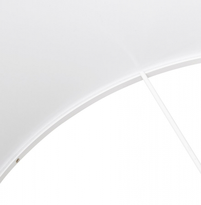 Lampa alba de podea TRIVET cu design modern 3 picioare albe / material / otel, FL00390WHWH - Kokoon [7]