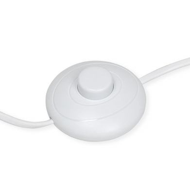 Lampa alba de podea TRIVET cu design modern 3 picioare albe / material / otel, FL00390WHWH - Kokoon [14]