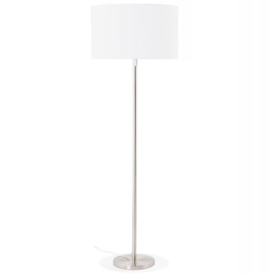 Lampadare - Lampa alba podea WINONA cu design modern si inaltime reglabila material / otel, FL00500WH - Kokoon